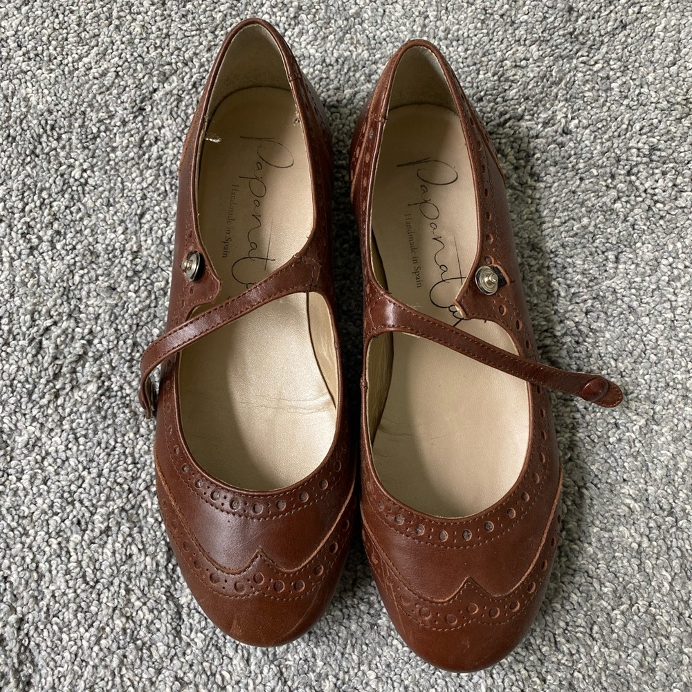 Girls Papanatas Mary Jane flats